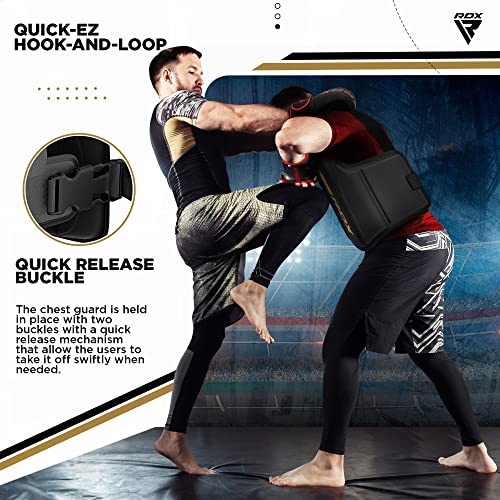 image for RDX Boxing Body Protector, MMA Kickboxing Muay Thai Boxing Chest Guard