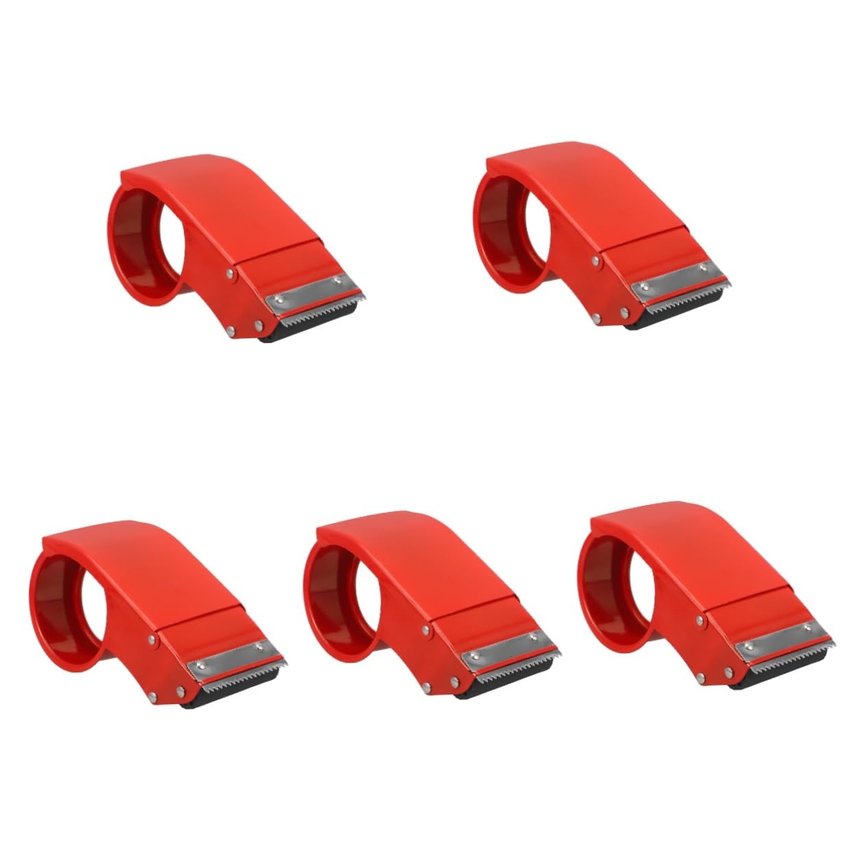5stücke Kleiner Klebebandspender Metall Tragbarer Tischspender Für Büro Und Zuhause Dekorativer Tape Organizer Für Einfache Handhabung Und Sauberes Schneiden Für