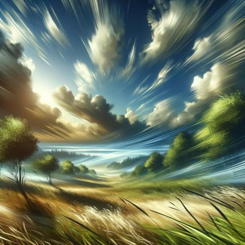 Fl&uuml;stern des Windes: Freiheit in der Luft