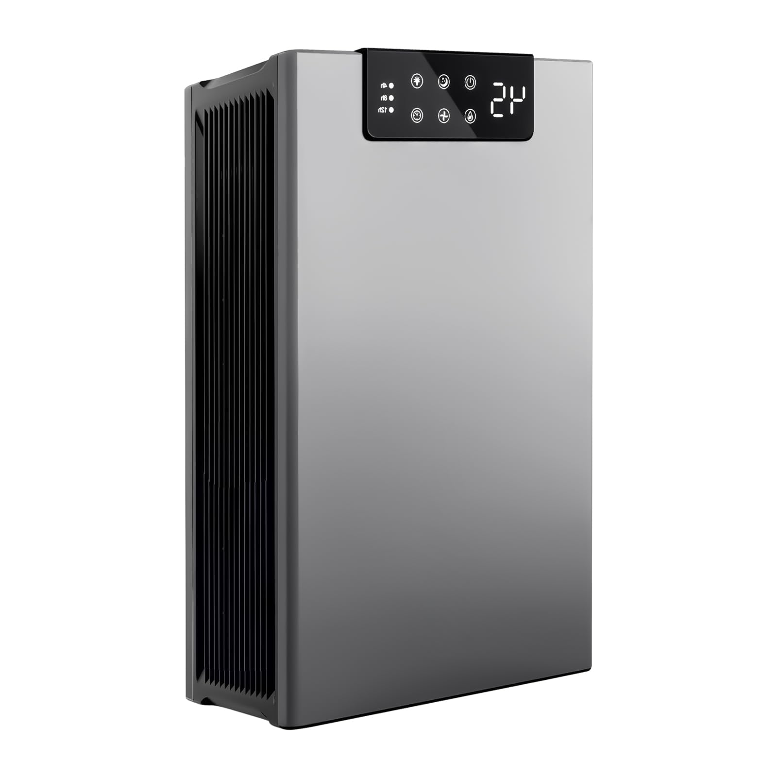 Photo 1 of Dehumidifier, Humidity Display Dehumidifier for Basement Bathroom Bedroom, Pewter
