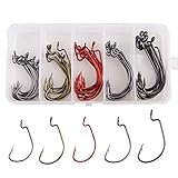 【BREITE ANWENDUNG】 Perfekte Kombination mit anderen Rigs, Takelage mit Würmern und anderen weichen Gummiködern aus Kunststoff, wie Carolina Rig, Texas Rig, Stoopid Rig, Senkos, Craws Biberköder, Kreaturenköder und Schwerelosigkeit