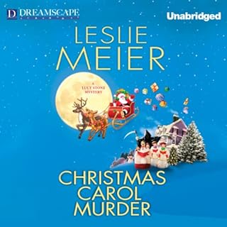 Christmas Carol Murder Audiolibro Por Leslie Meier arte de portada