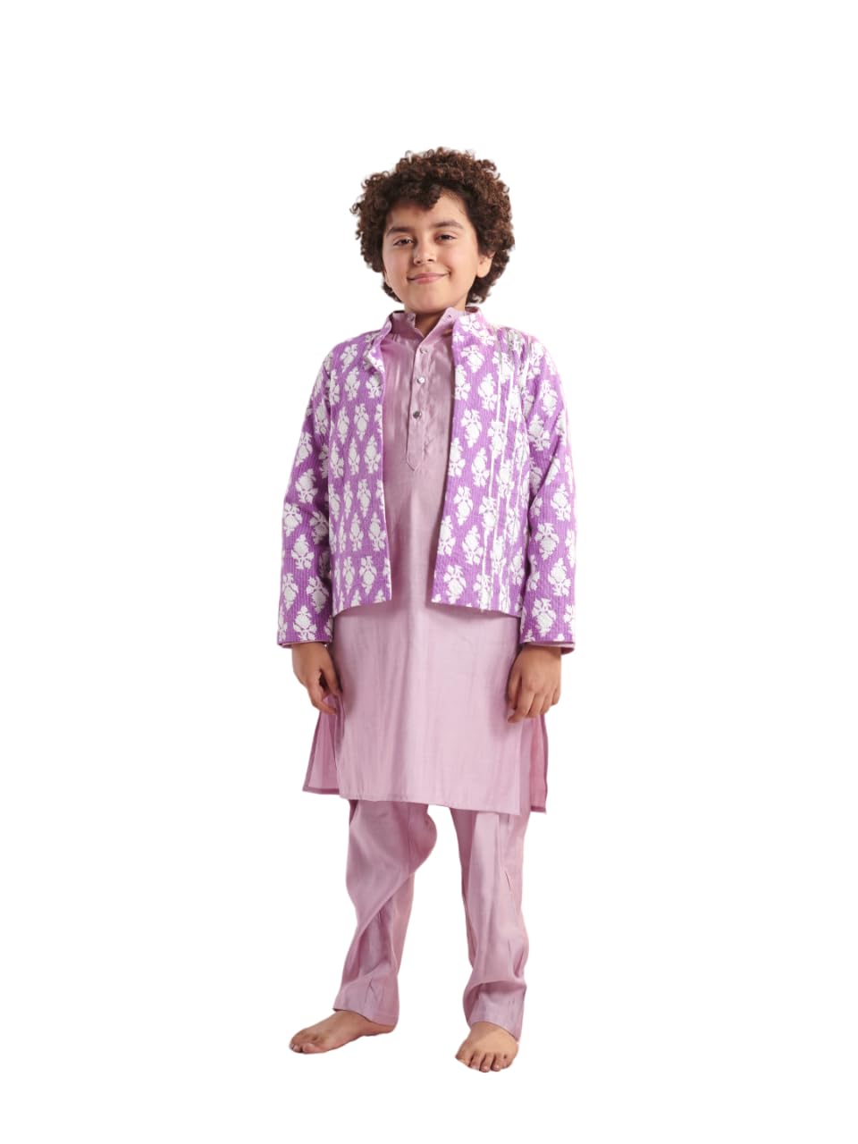 Pspeaches Boys Regular Kurta With Pyjamas (10-12Years)