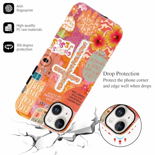 Coque iPhone 13 antichoc collage chrétien fini les rayures de clés - 5