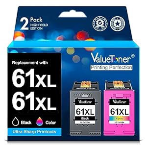 Valuetoner 61XL Ink Cartridges Repl...
