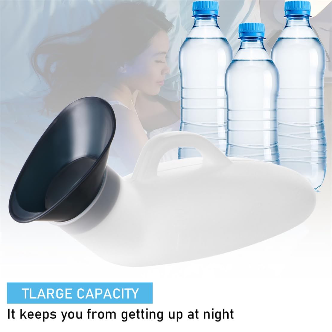 Bottiglia Per Urina Portatile Da 1L Unisex - Impermeabile, Per Emergenze In Viaggio O Casa - Foto 11