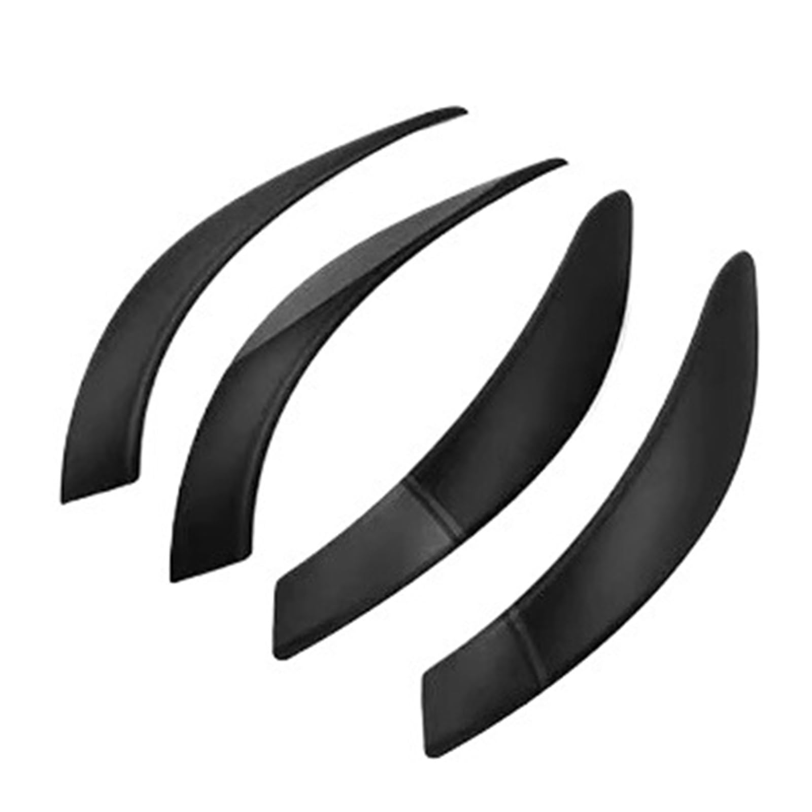 Bqwyedpl Black Fit For Bmw 3 Series 4 Series 3Gt Carbon Fiber Car Door Inner Handle Molding Cover Interior Decoration Car Door Latch Handle(Black)