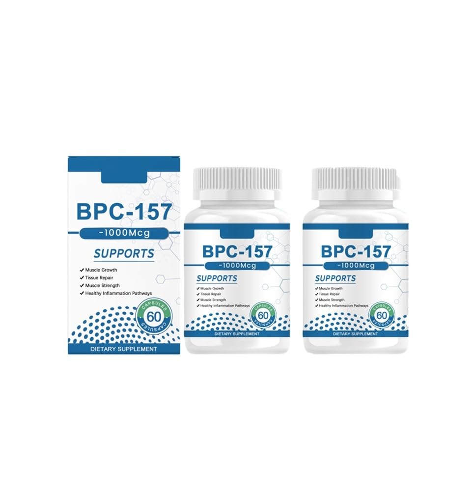 healthletic bpc 157 peptide capsules Dealing with injuries, gut issues, or just feel like your body isn't  bouncing back like it used to? I want to put you onto something that's been  a total game-changer for recovery main image 1