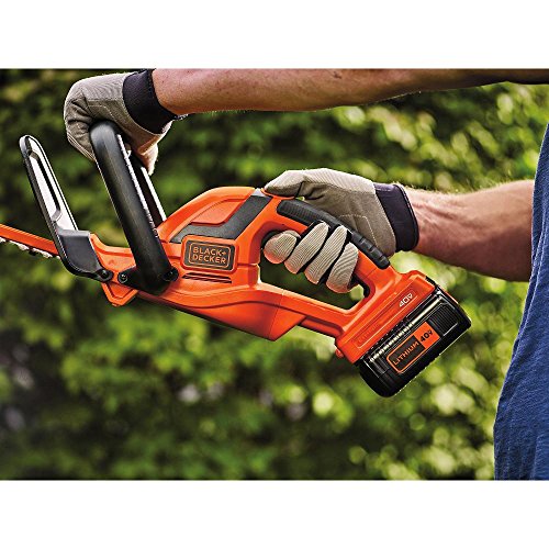 BLACK+DECKER 40V MAX Cordless Hedge Trimmer, 22-Inch (LHT2240CFF)