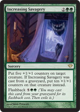 Magic: the Gathering - Increasing Savagery (120) - Dark Ascension
