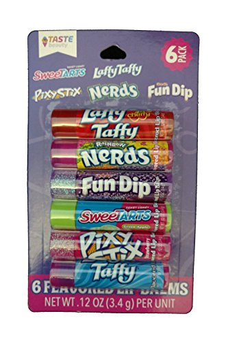 Taste Beauty Smiles You Can Taste - 6 Candy-Flavored Lip Balms (Candy)