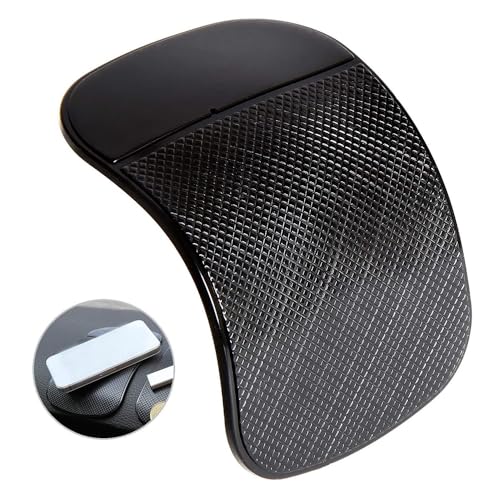 Voarge Soporte de teléfono móvil para Smartphone o Coche, Alfombrilla Antideslizante con Fuerte adherencia, Alfombrilla Antideslizante para el salpicadero del Coche