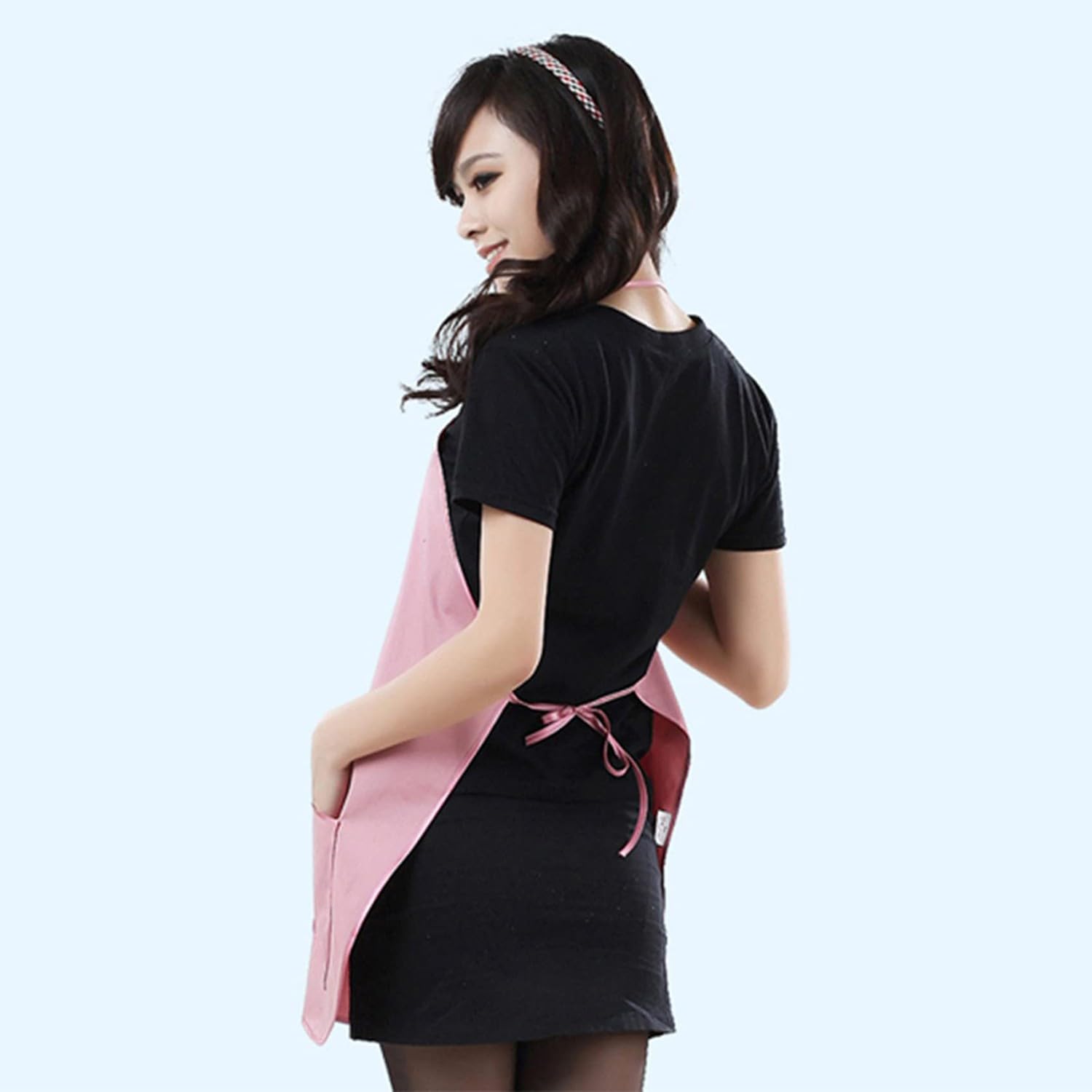FUELIX Strahlenschutz Umstandsmode Mutterschaft Schürze Kleid EMF RF Anti Strahlung Mutterschaftskleid Strahlenschutzkleidung Kleidung Schwangere Frau Schürze C