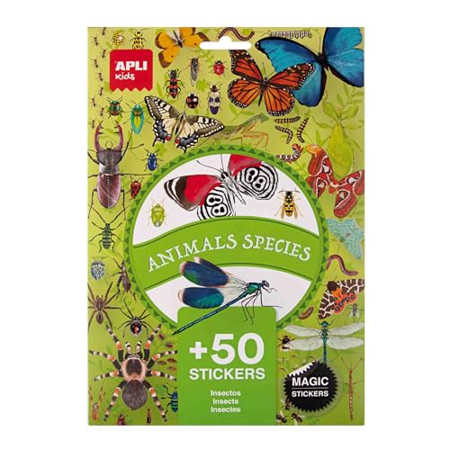 S.STIKERS THEMATIQUES INSECTES 5F Multicolore