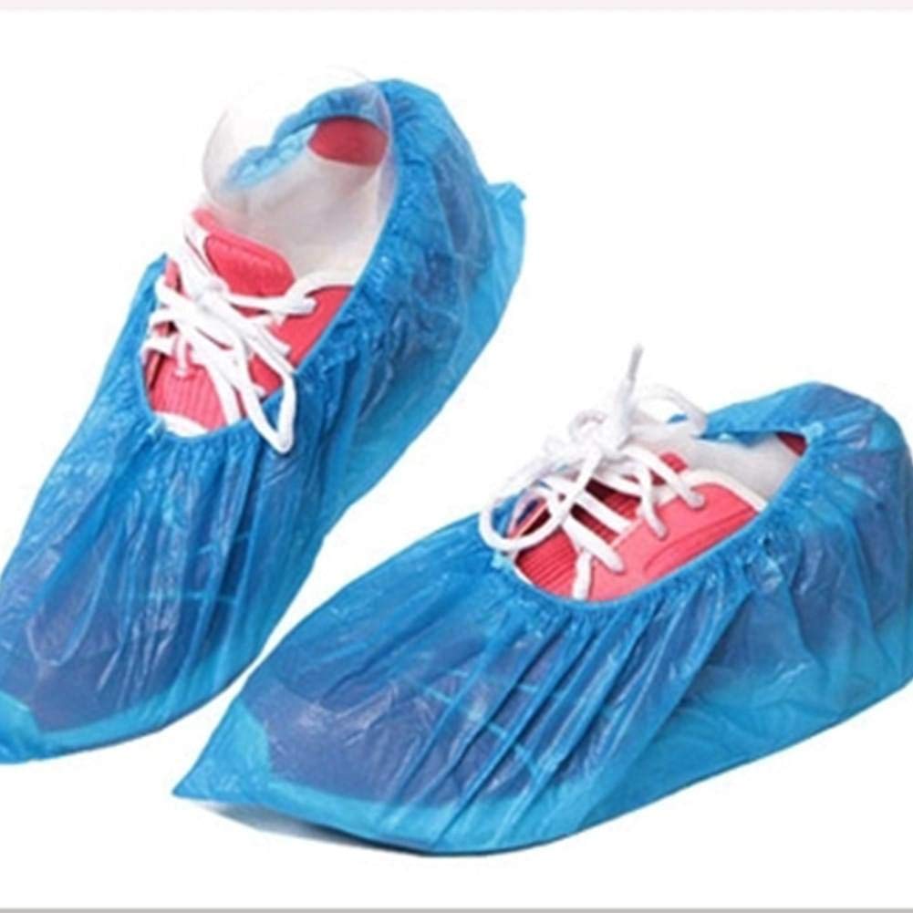 CUFF- SHIELD Water-Proof Shoe Cover (Pack of 100 Pieces, Color-Blue) for Unisex (B081LJZL1G) Amazon Price History, Amazon Price Tracker