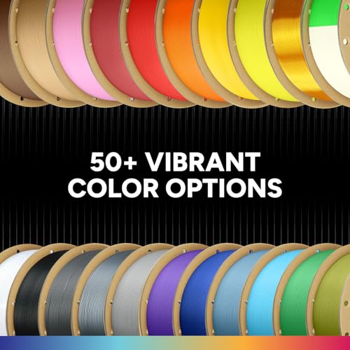 Image of OVERTURE PLA Filament 1.75mm PLA 3D Printer Filament, 1kg Cardboard Spool (2.2lbs), Dimensional Accuracy + /- 0.02mm, Fit Most FDM Printer (Christmas Prism)