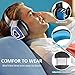 immagine 3Bovon Cuffie Gaming per Xbox One PS4, Cuffie con Microfono a Cancellazione di Rumore e RGB Luce LED, Cuffie Gioco Over-Ear con Paraorecchie di Memoria Morbida per PC, Mac, Laptop, Nintendo Switch