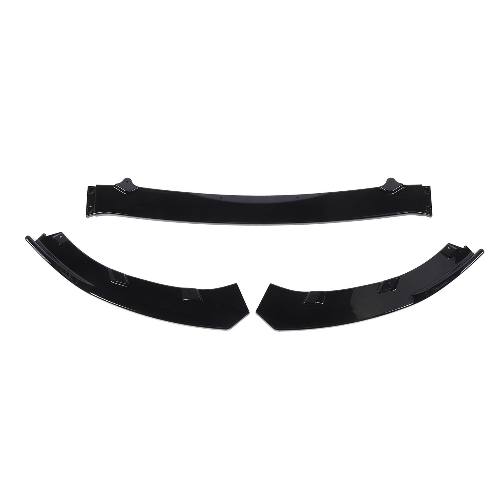 Front Bumper Lower Lip Splitter Glossy Black Racing Look for MX-5