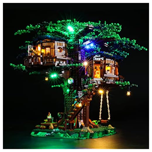 LIGHTAILING Licht-Set Für (Ideas Baumhaus) Modell - LED Licht-Set Kompatibel Mit 21318(Modell Nicht Enthalten)