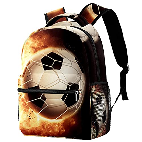 Sac à dos de voyage loisirs campus et sac de ballon de football 3D