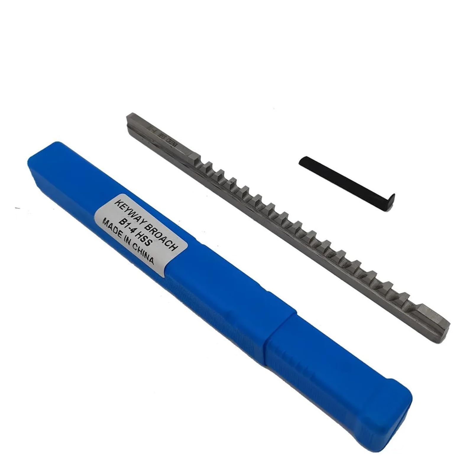 Hdxaew One Color 1Pc 2/3/4/5/6/8/10/12/14/16/18Mm A1/B1/C1/D1/E1 Push Type Keyway Broaches Hss Tools For Cnc Machine Tool Multiple Uses(B1 4Mm)