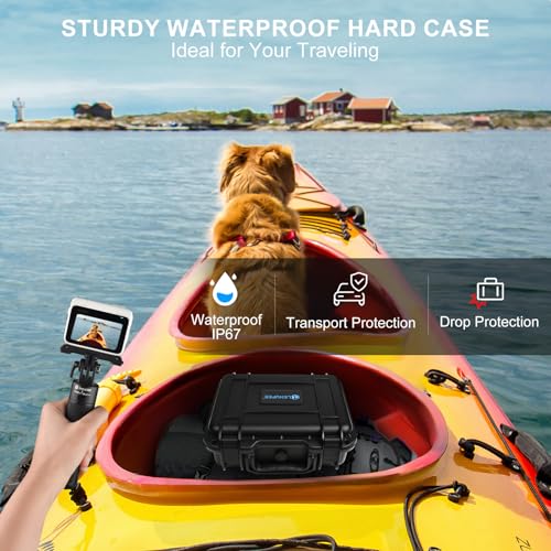 Funda rígida impermeable Lekufee para Insta360 GO 3S miniatura 5