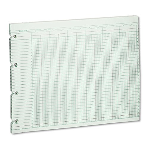 Papier ledger Wilson Jones évite la fatigue visuelle avec ses 30 lignes