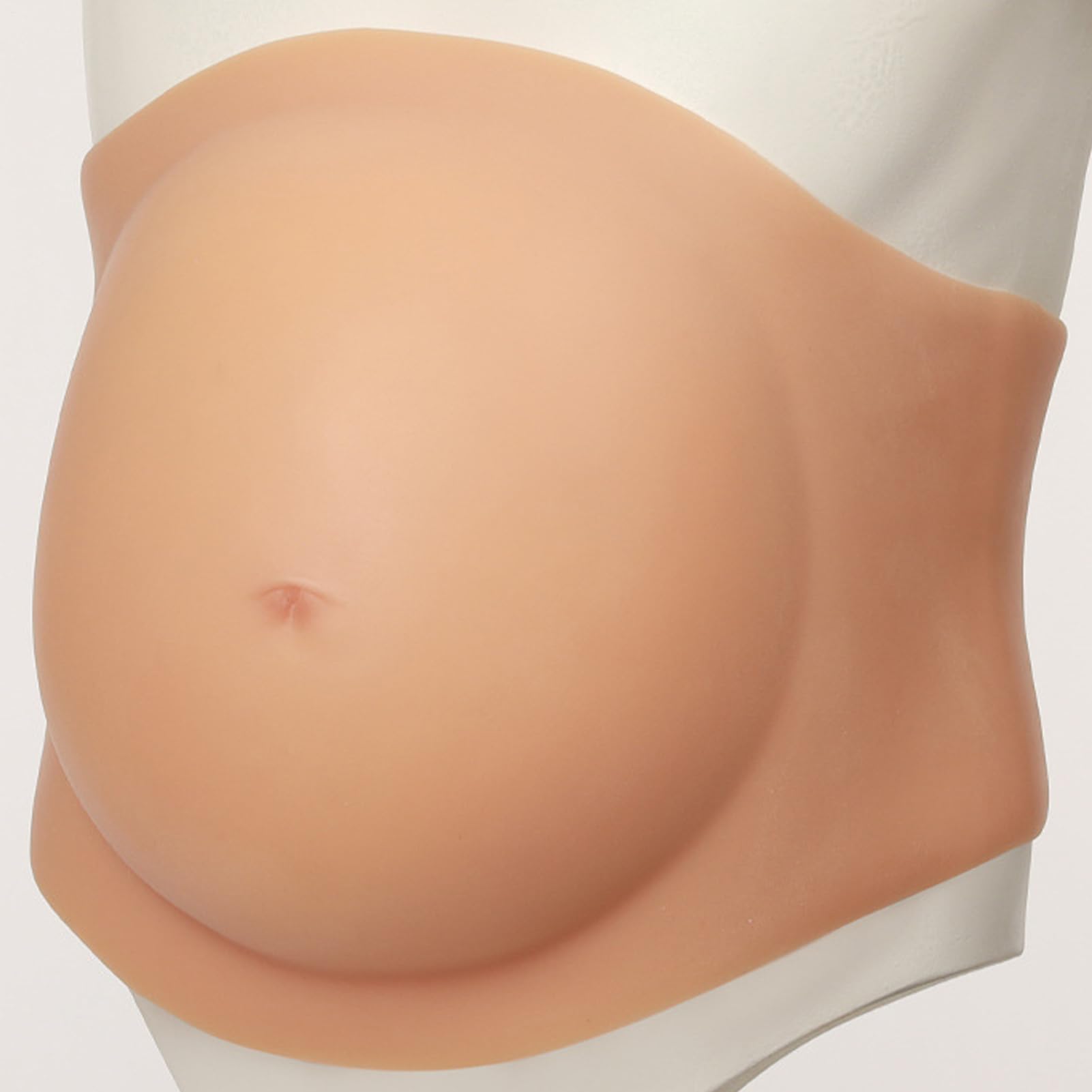 Pancia Finta di Gravidanza per Scherzi di Festa Gag | Pancia di Gravidanza in Silicone per Scherzi Per Pesce d'Aprile, Role Play Ufficio, Cosplay, Fotografia, Spettacoli E