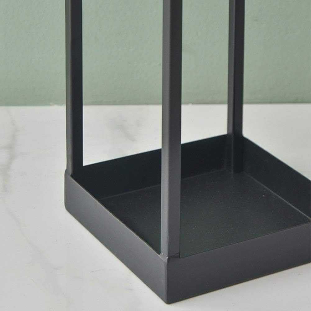 Schirmständer aus Metall mit Abtropfschale, Slish Design für Lar-Schirme, freistehende Halterung für Zuhause und Büro, perfekt für Baseballschläger
