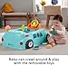 Fisher-Price 2-in-1 Jumperoo Activity Center for Baby to Toddler with Lights Sounds and Smart Stages Learning Content, Sweet Ride