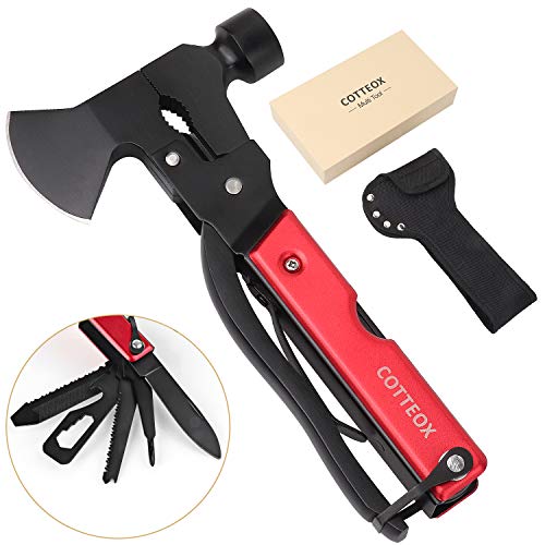 COTTEOX Multitools UPGRADED 15 in 1 Ultimate Survival Camping Gear Kit Accessories Handy