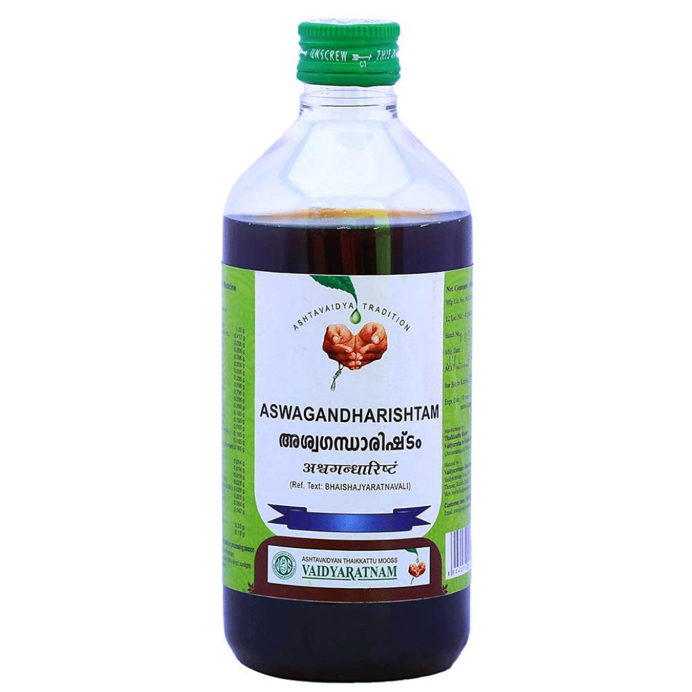 Vaidyaratnam Ashwagandharishtam/Aswagandharishtam 450 ml (Pack Of 2)| Ayurvedic Products | Ayurveda Products | Vaidyaratnam Products (B08N51F587) Amazon Price History, Amazon Price Tracker