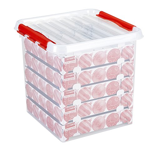 Boîte de Noël Sunware pour protéger vos grandes boules de décoration sans casse - 5