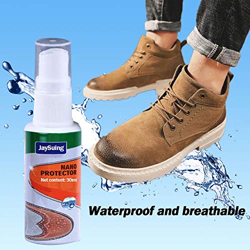 WARMWORD Rociar de Botas de Nieve Zapatos Impermeables Protector Rociar Clean Descontaminación Nano Zapatos de Recubrimiento hidrofóbico Agente Impermeable Spray Botas de Nieve Protector de Agua