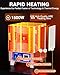 PYY Electric Kiln - Kiln for Pottery & Metalworking – Heats to 1832°F/1000°C in 15 Minutes, Perfect for Ceramics, Metal Tempering, and Glazing