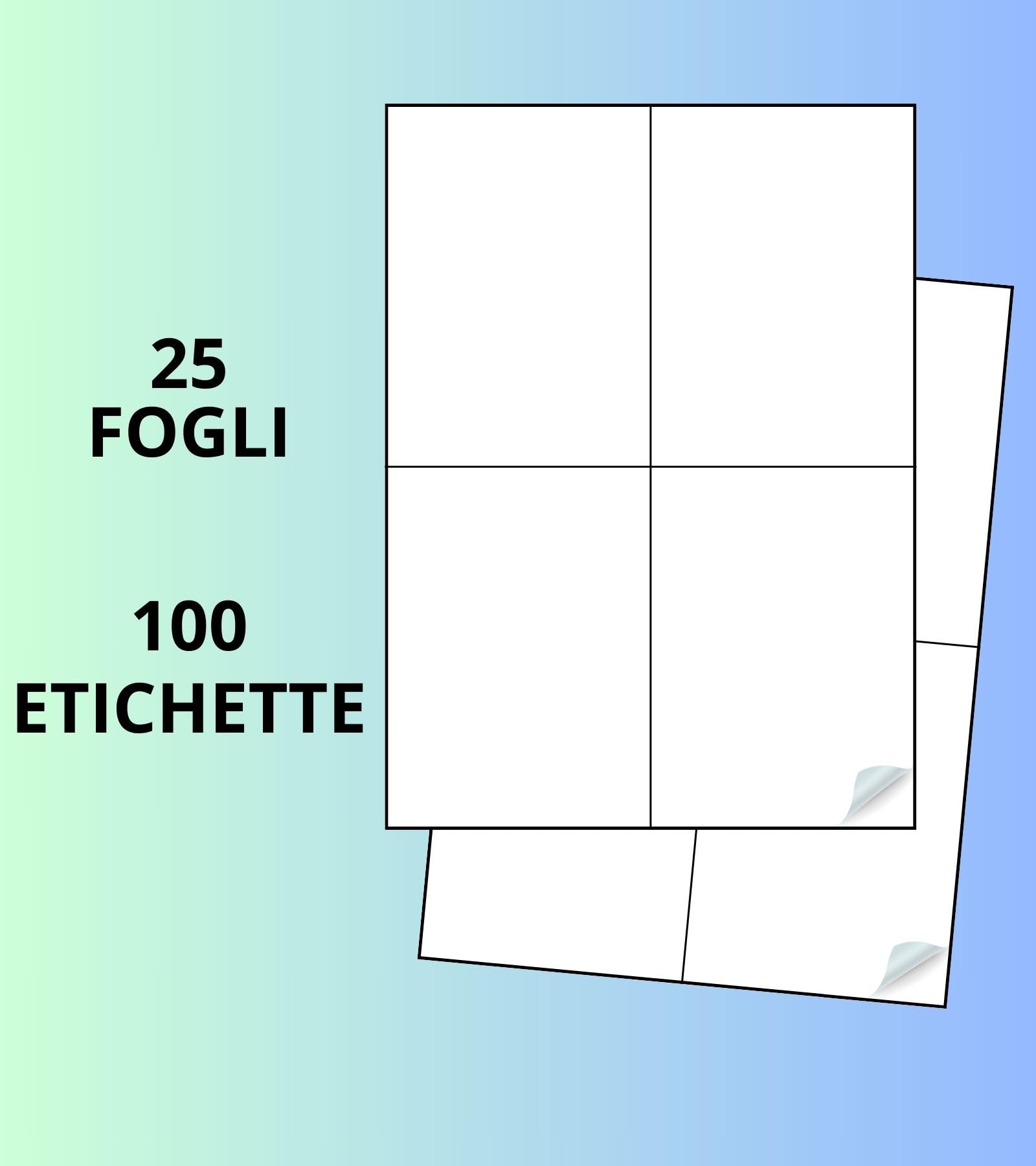 Etichette Copy Laser Prem.Tico Indirizzi A4 Las/Ink/Fot S/margini 70x25 - Foto 5