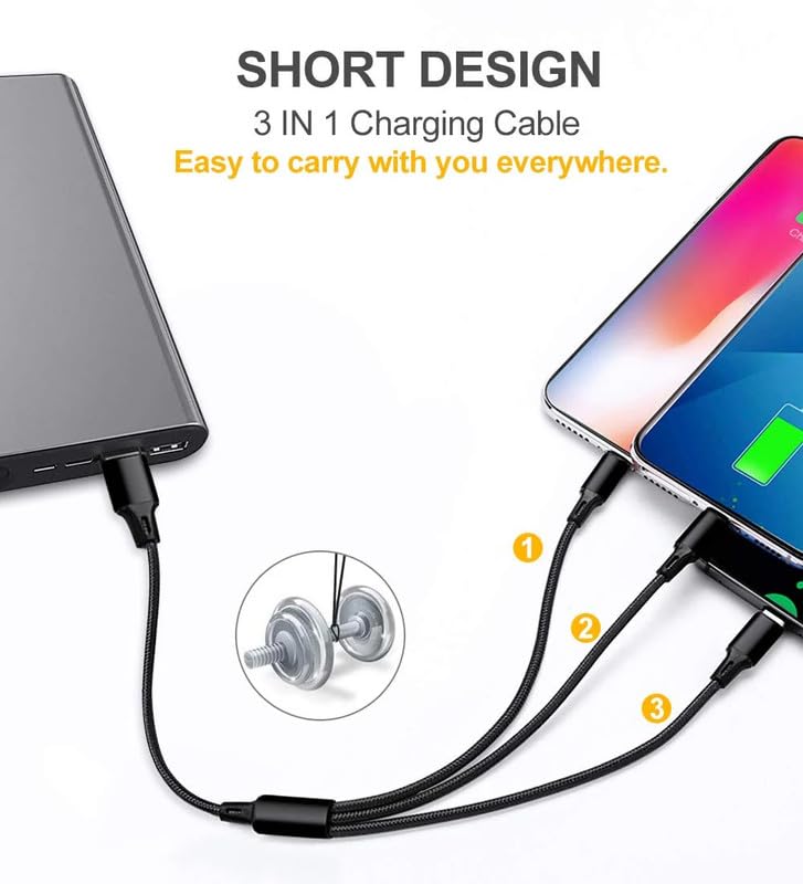 Image of Realme 65W Super Vooc Charge, Data Sync Fast Charging Type-C Cable Compatible for Realme XT, Realme XT 730G, Realme X2, Realme C12, Realme 6 Pro, Realme Narzo 20A, Realme 7, Realme 7 Pro -UBB-5in1