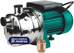Bomba D'agua Auto Aspirante 1/2cv Bivolt Wdm Jse Monofásico