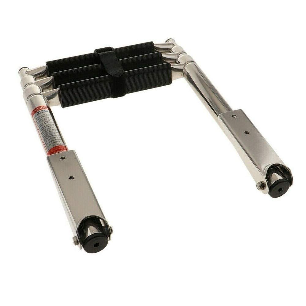 Scaletta Telescopica Pimar In Acciaio Inox 316 - 3 Gradini Per Barche E Gommoni - Foto 4