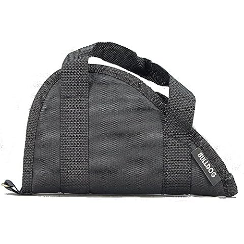 Bulldog Cases Black Pistol Rug with Accessory Pocket (Medium) Cover