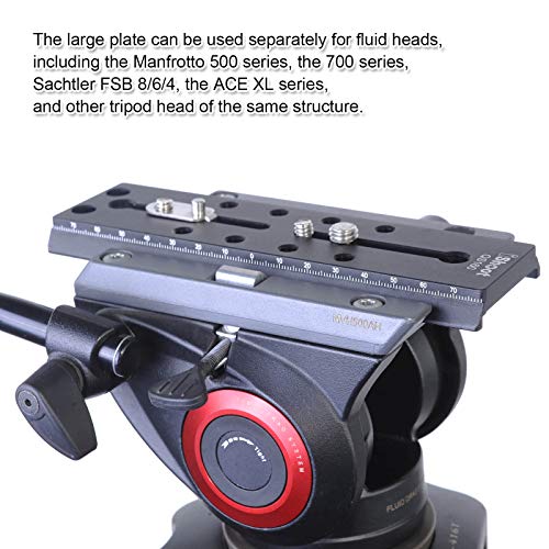 Plaque de dégagement rapide iShoot compatible Manfrotto 500 DV8 - 4