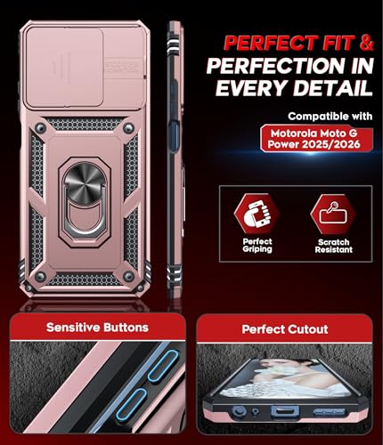 LeYi for Motorola G-Power 2025/2026 Case: with Slide Camera Cover - image 7