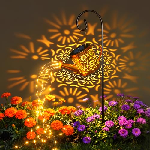 Solar Watering Can Lights Solar Lights Outdoor Waterproof Garden Decor