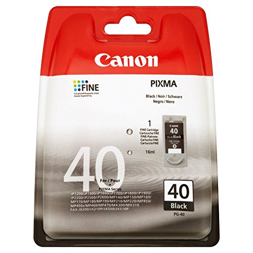 Cartouche d'encre Noir Canon pour imprimer des textes nets sans ratures ni traces