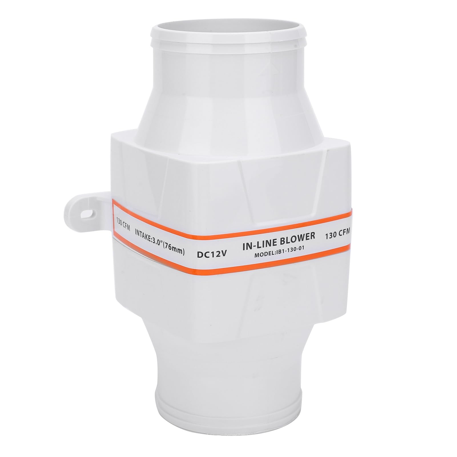 Marine Bilge Air Blower, High Strength and ABS Ventilation Fan High Efficiency Excellent Airtight Effect for for Buildings for Yachts