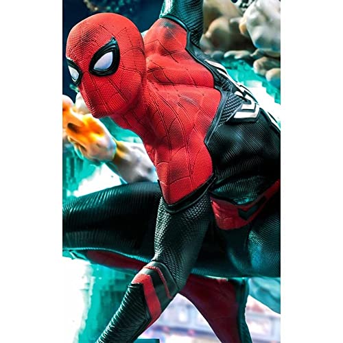 Iron Studios- Spiderman Figura, Dibujos Animados...