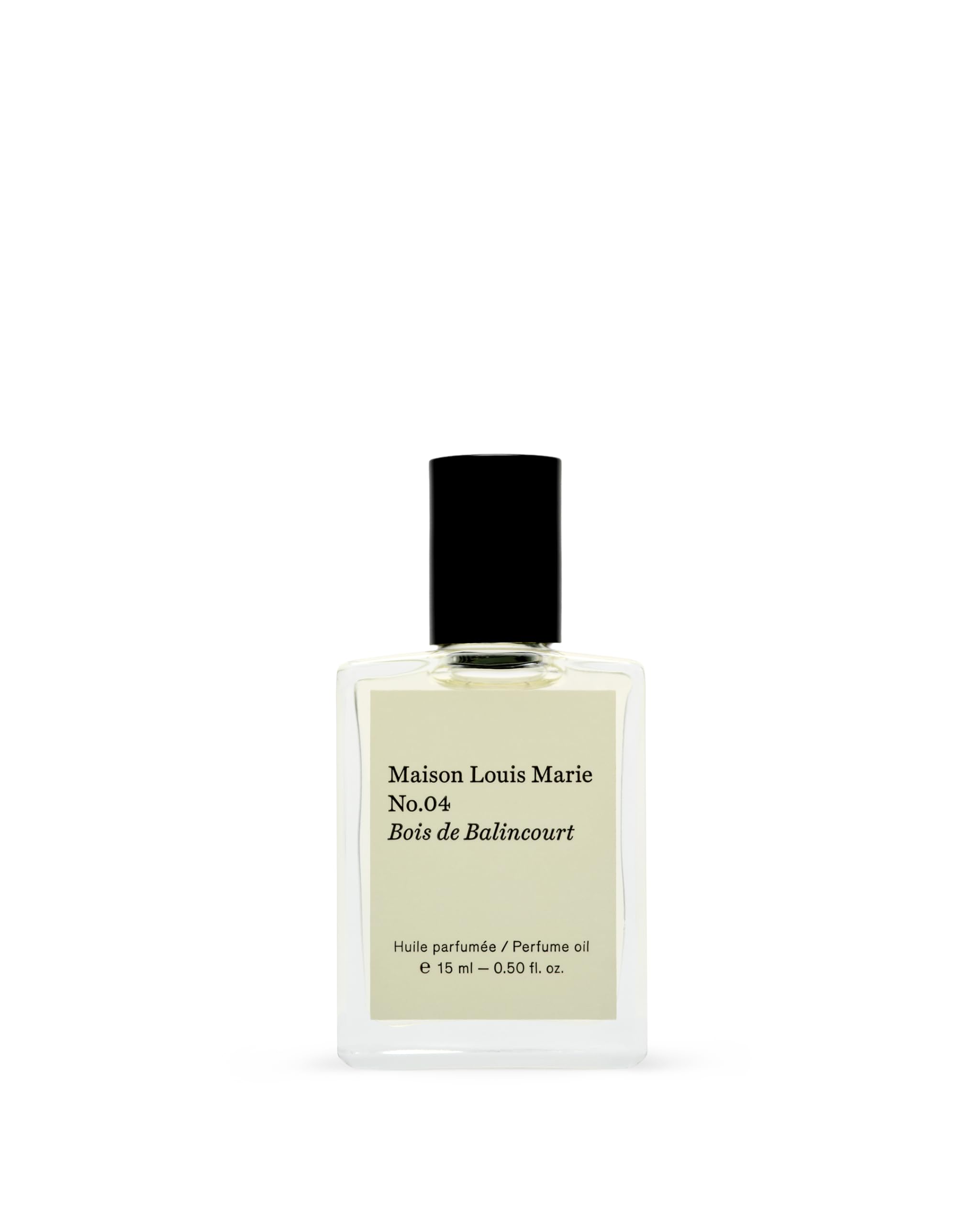 Maison Louis Marie - No.04 Bois de Balincourt Natural Roll-On Perfume Oil | Luxury Clean Beauty + Non-Toxic Fragrance (0.5 fl oz | 15 ml)