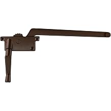 Brixwell 36-145 Casement Operator Assembly Bronze Handle Included Hand Knobs Use 5/16in