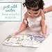 Infantino Color Reveal Bath Book, Baby & Toddler Water Reveal Book for Bath Time Fun, Ocean Theme, Mess-Free, Soft EVA Plastic, Reusable Color-Changing Pages