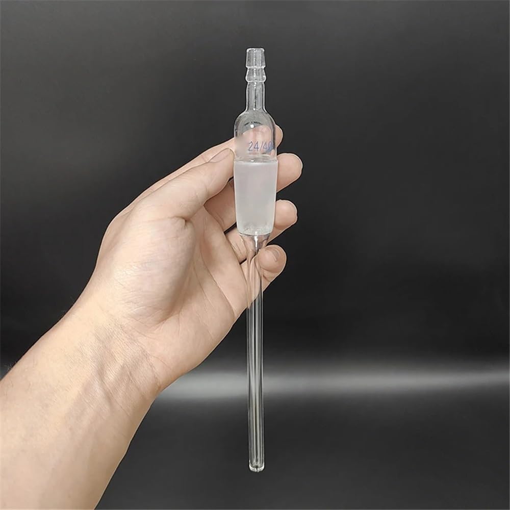 Laborglaswaren Außenschliff männlich 24/40 Unteres Glasrohr Länge 153mm/200mm Schnorchelglasrohr(Tube length 153mm)
